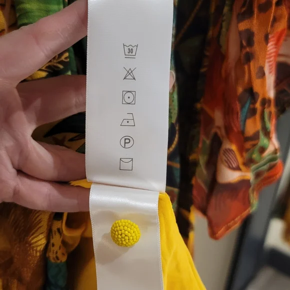 NWT Farm Rio Tropical Dreams Caftan Maxi Dress In Cheetah & Floral Print - Picture 14 of 16